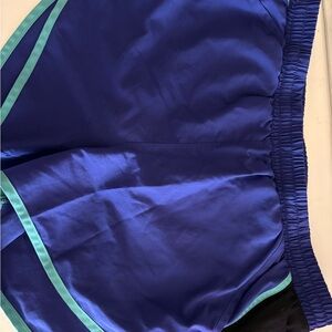 Under Armour Royal Blue and Black Athletic Shorts